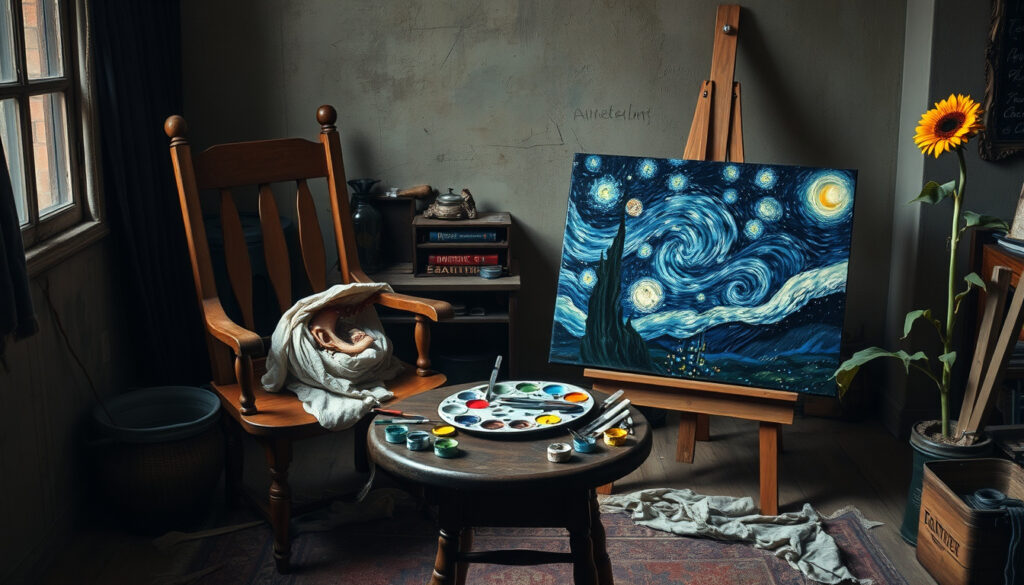Van Gogh: Tragisk historie, øre, død og malerier
