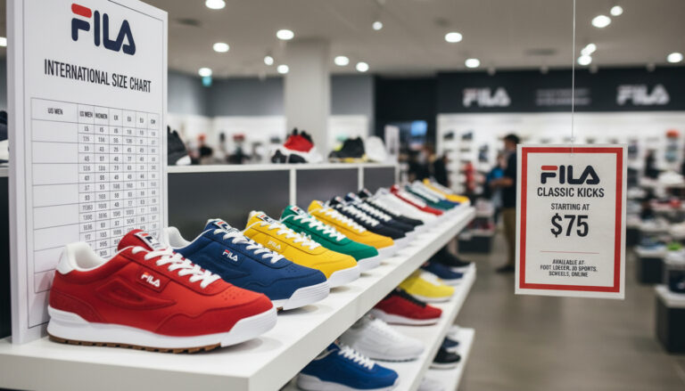 Fila Sko – Guide til køb, størrelser og forhandlere